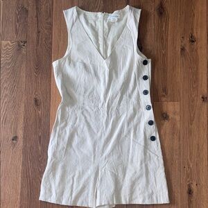 Club Monaco linen romper Small